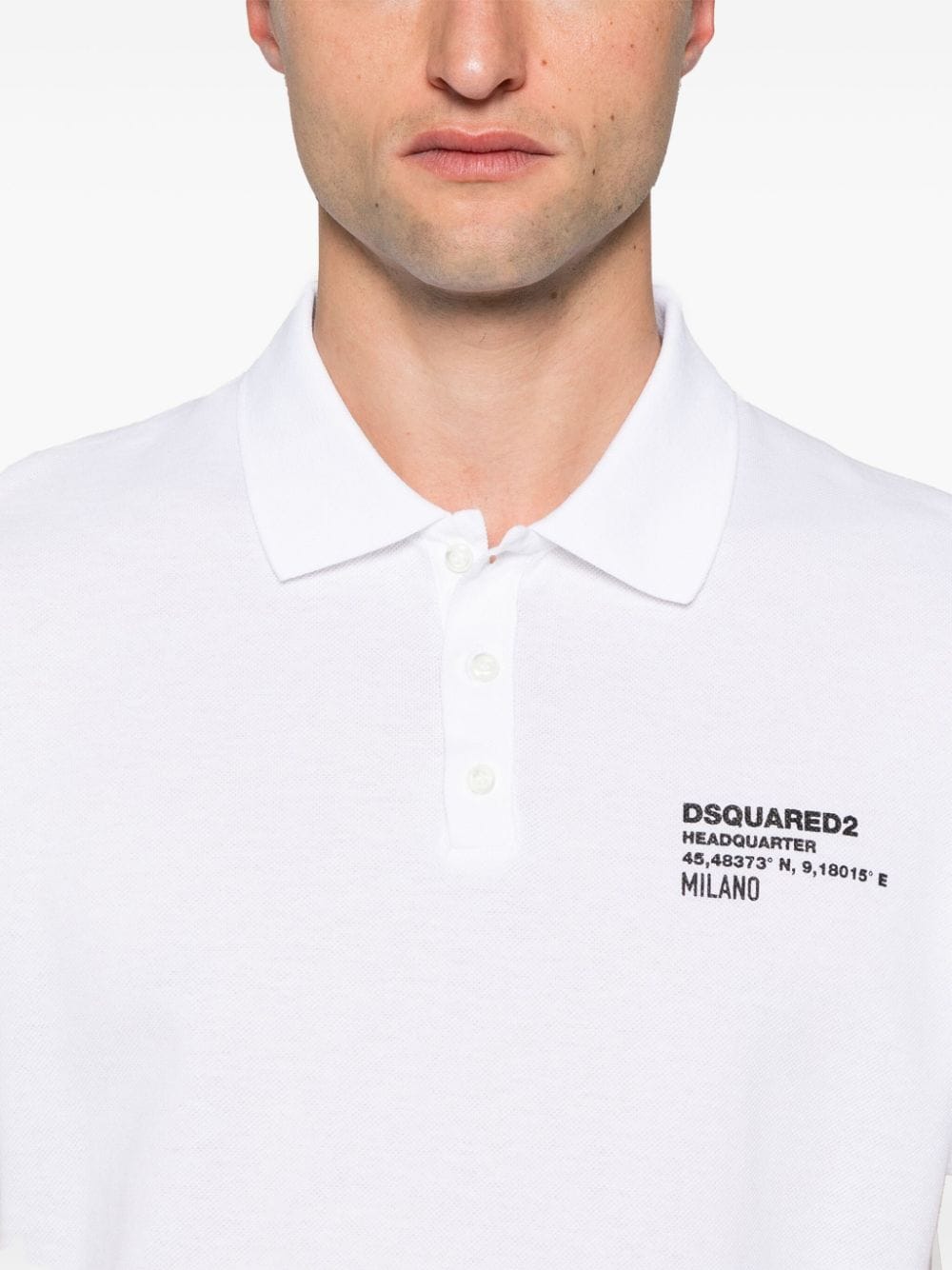 Majë T-shirt / Polo e Bardhë Dsquared2