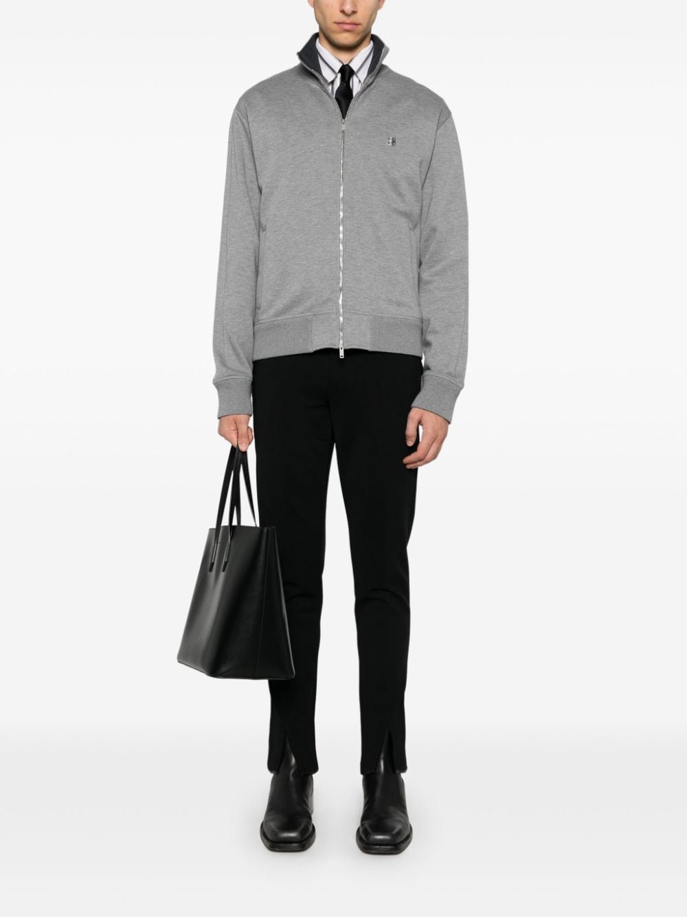 Givenchy Logo zipped track suit