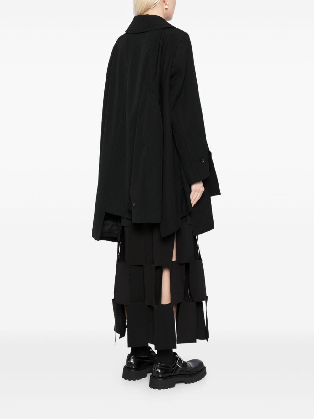 Comme Des Garcons Kompleti me mëngë asimetrike