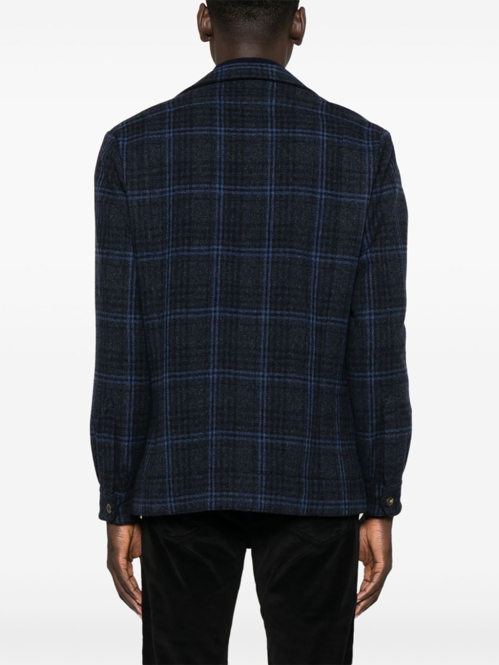 Finamore 1925 Napoli Wool single-breasted jacket