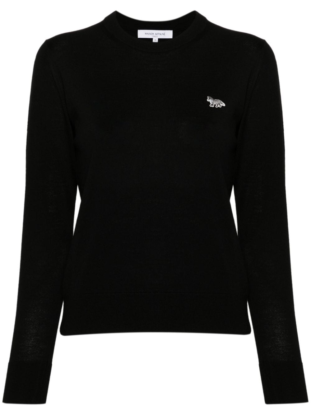 Maison Kitsuné Maison Kitsune Baby Fox-patch sweater