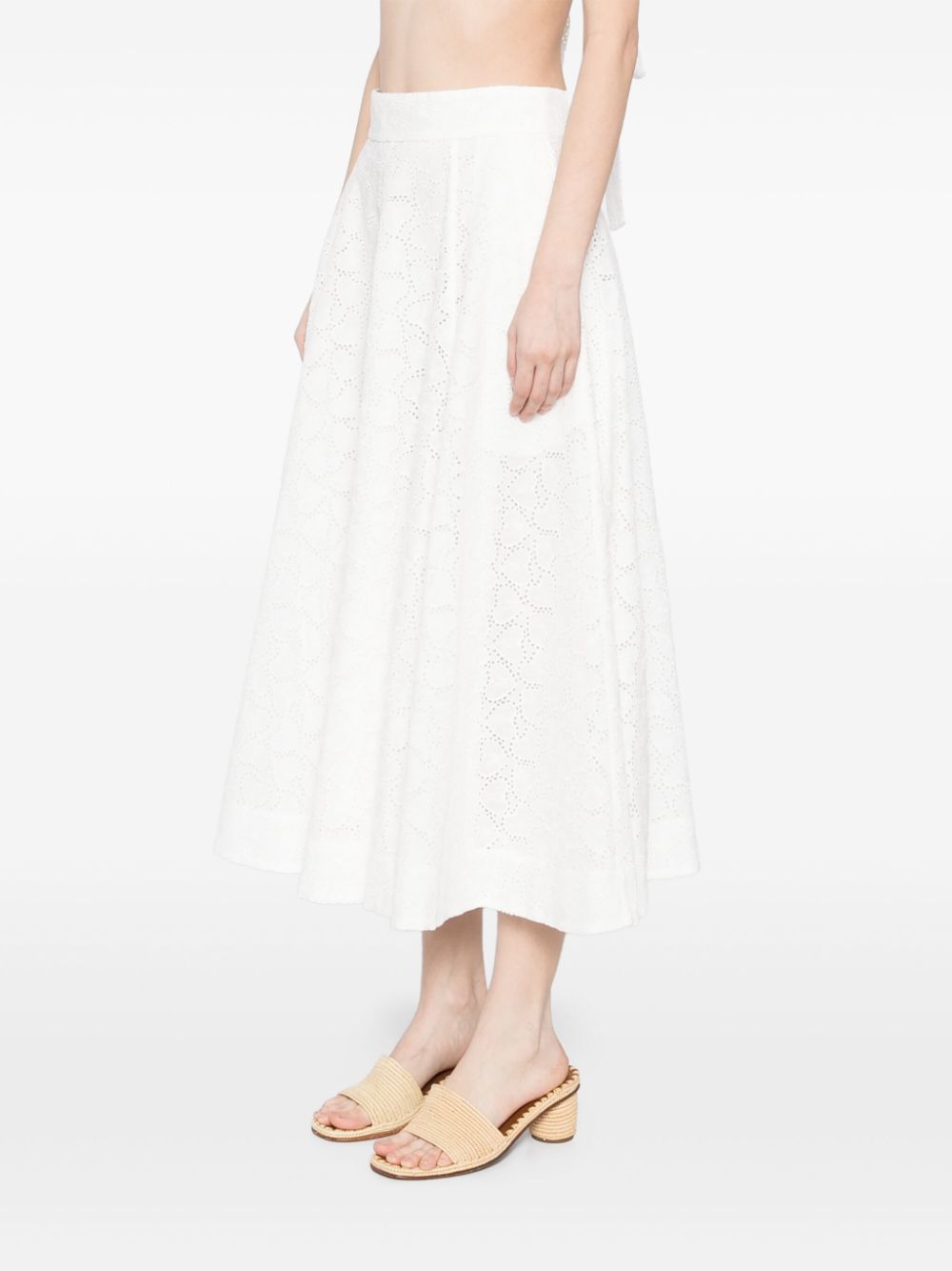 Fund midi i qëndisur Zimmermann Crush