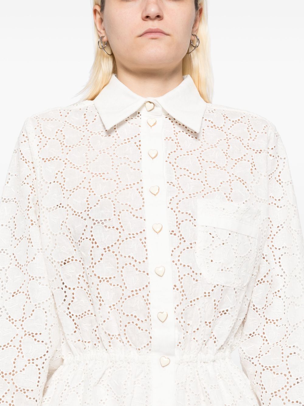 Zimmermann jumpsuit i qëndisur Crush