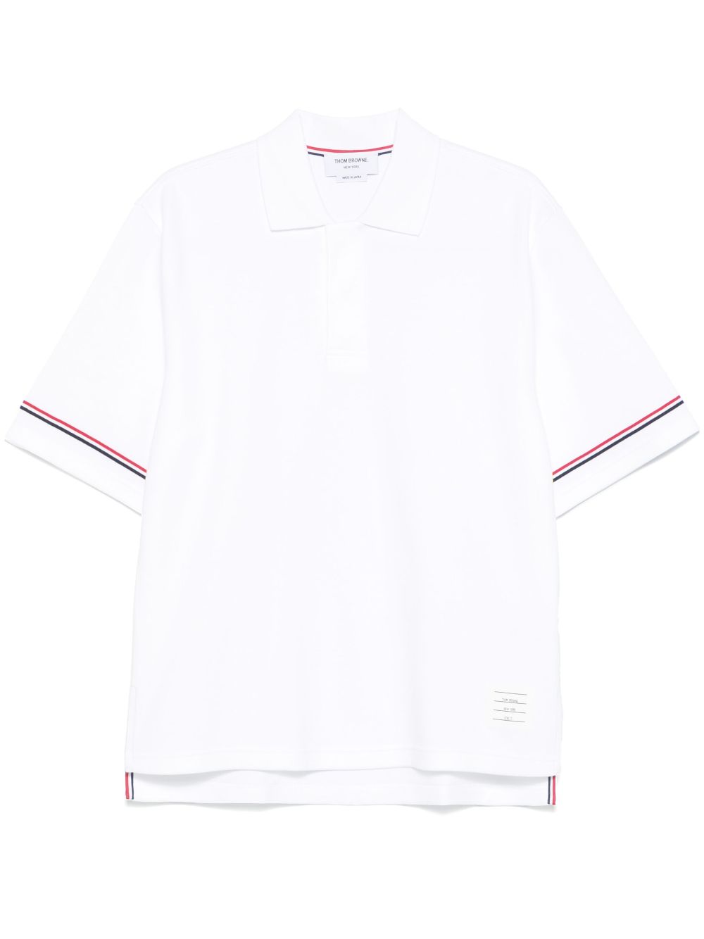 Thom Browne Rwb cotton polo shirt
