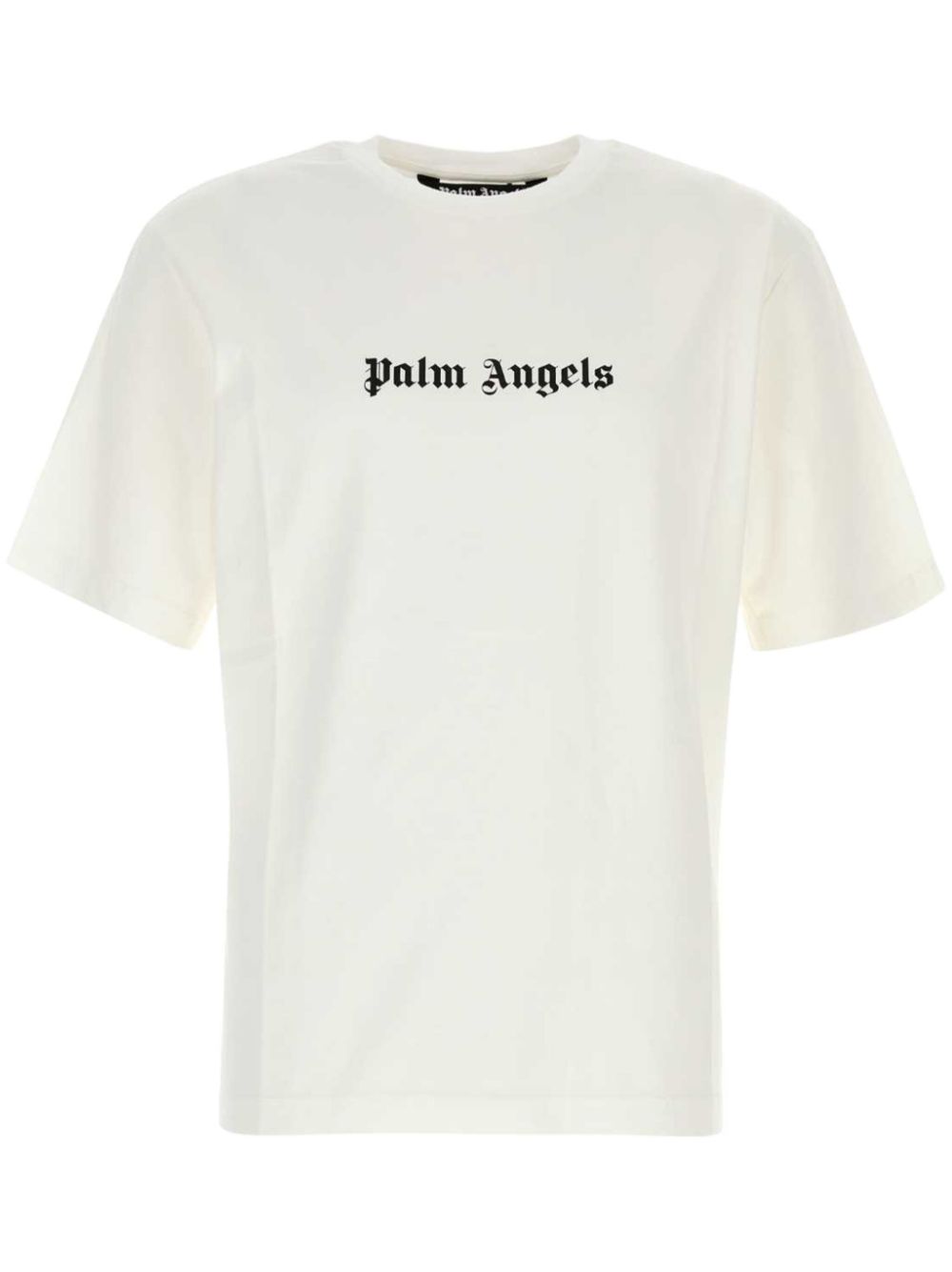 T-shirt me qafë rrethore dhe print logo Palm Angels