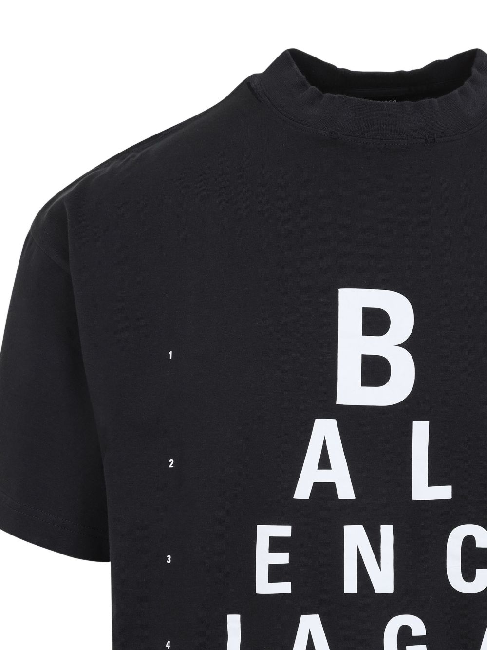 Majë me print logoje Balenciaga