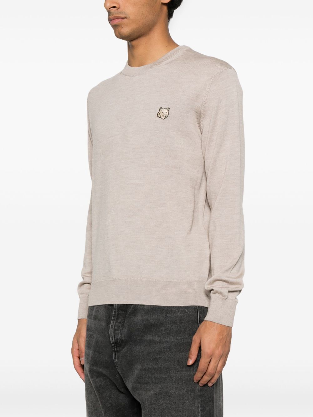 Maison Kitsuné Maison Kitsune Fox motif sweater