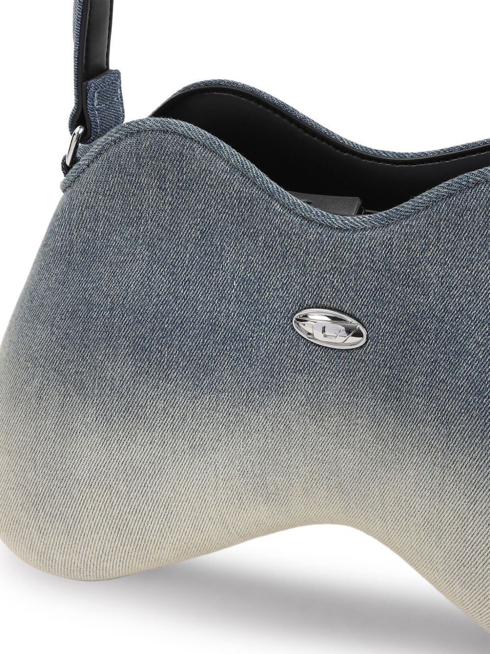 Çantë shpine Diesel double-d denim me shpatull