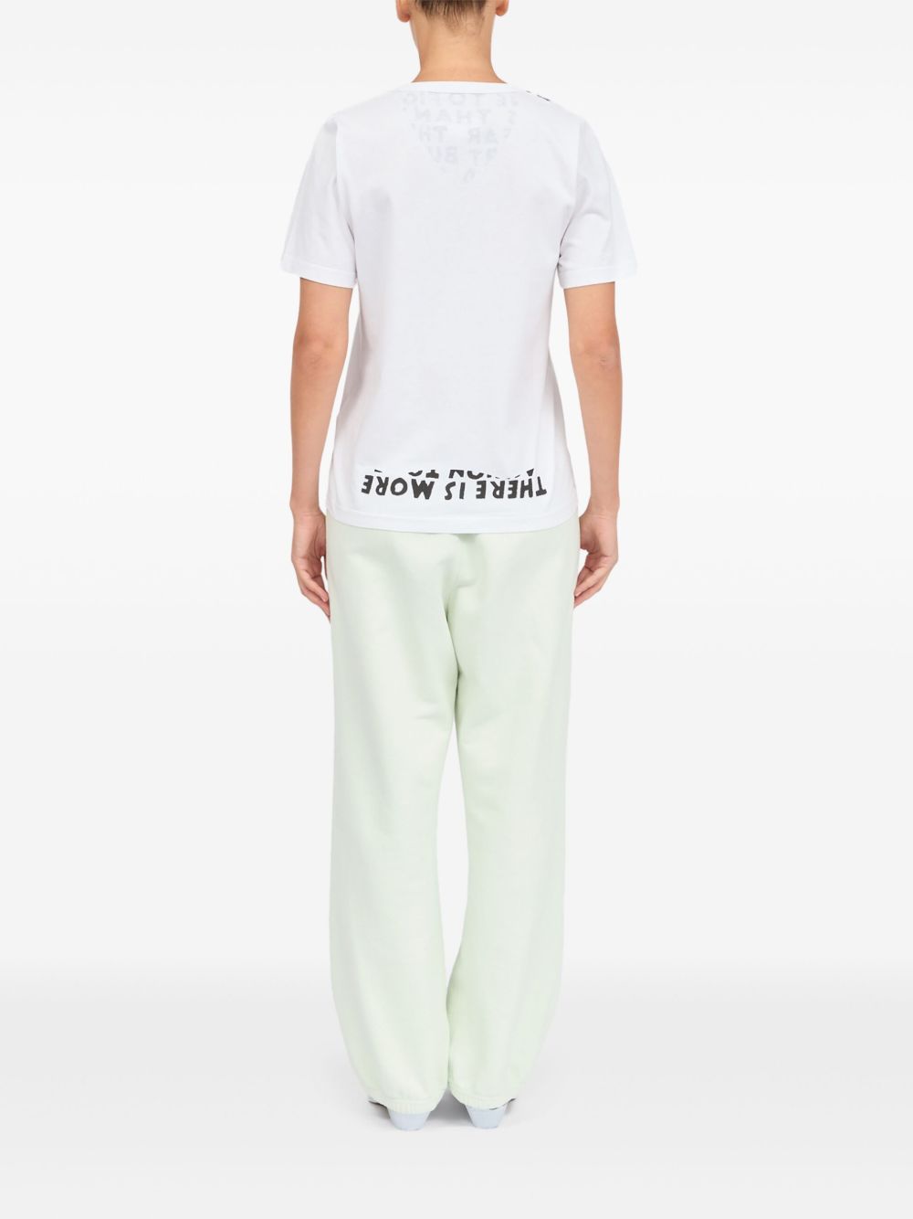 MM6 Maison Margiela T-shirt / Polo e Bardhë