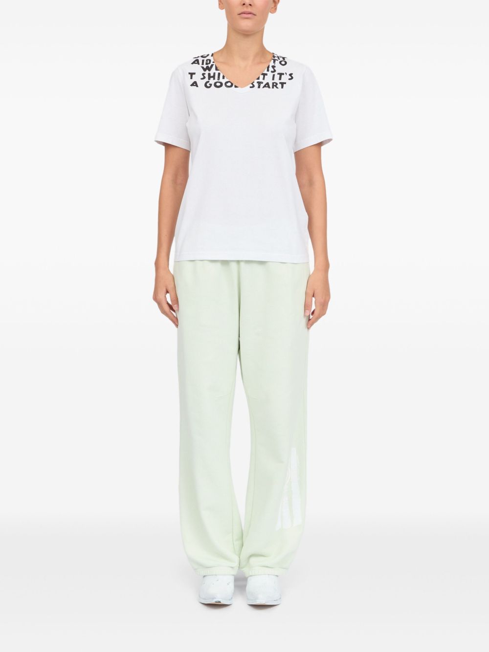 MM6 Maison Margiela T-shirt / Polo e Bardhë