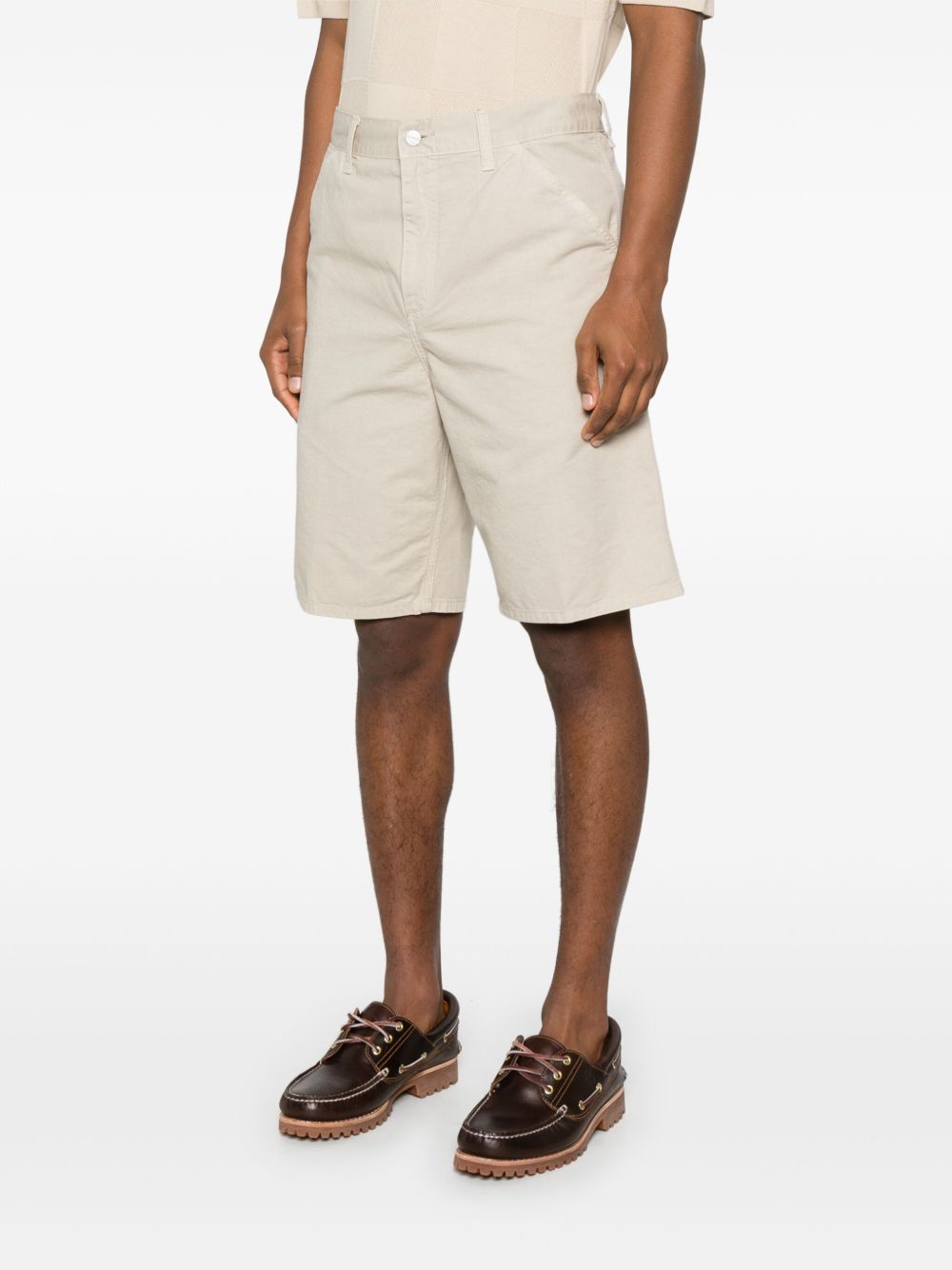 CARHARTT WIP MAIN Pantallona të shkurtra Bezhë
