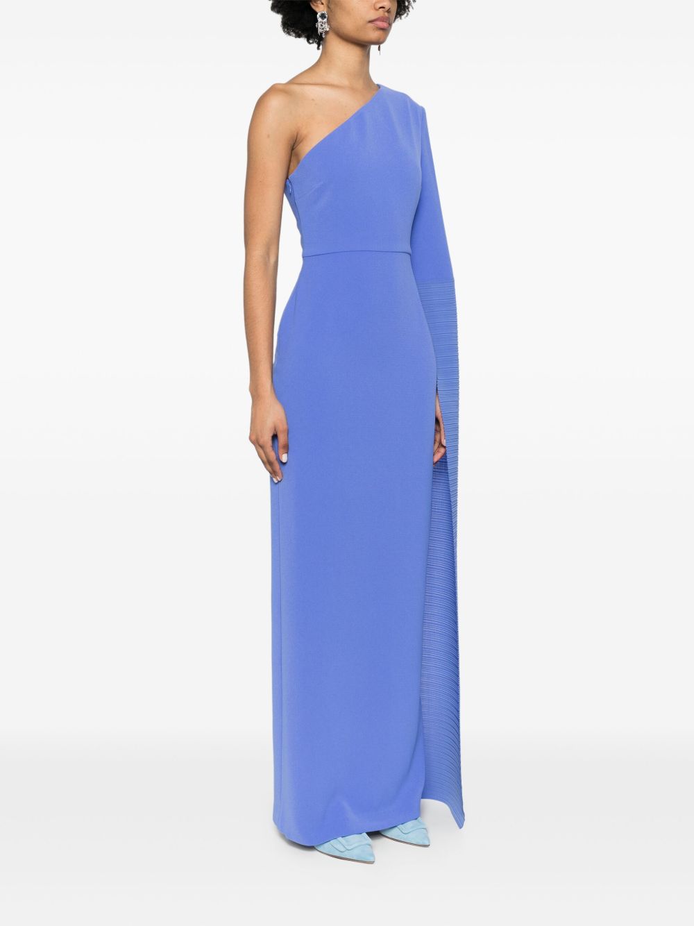 Fustan Solace London Blu