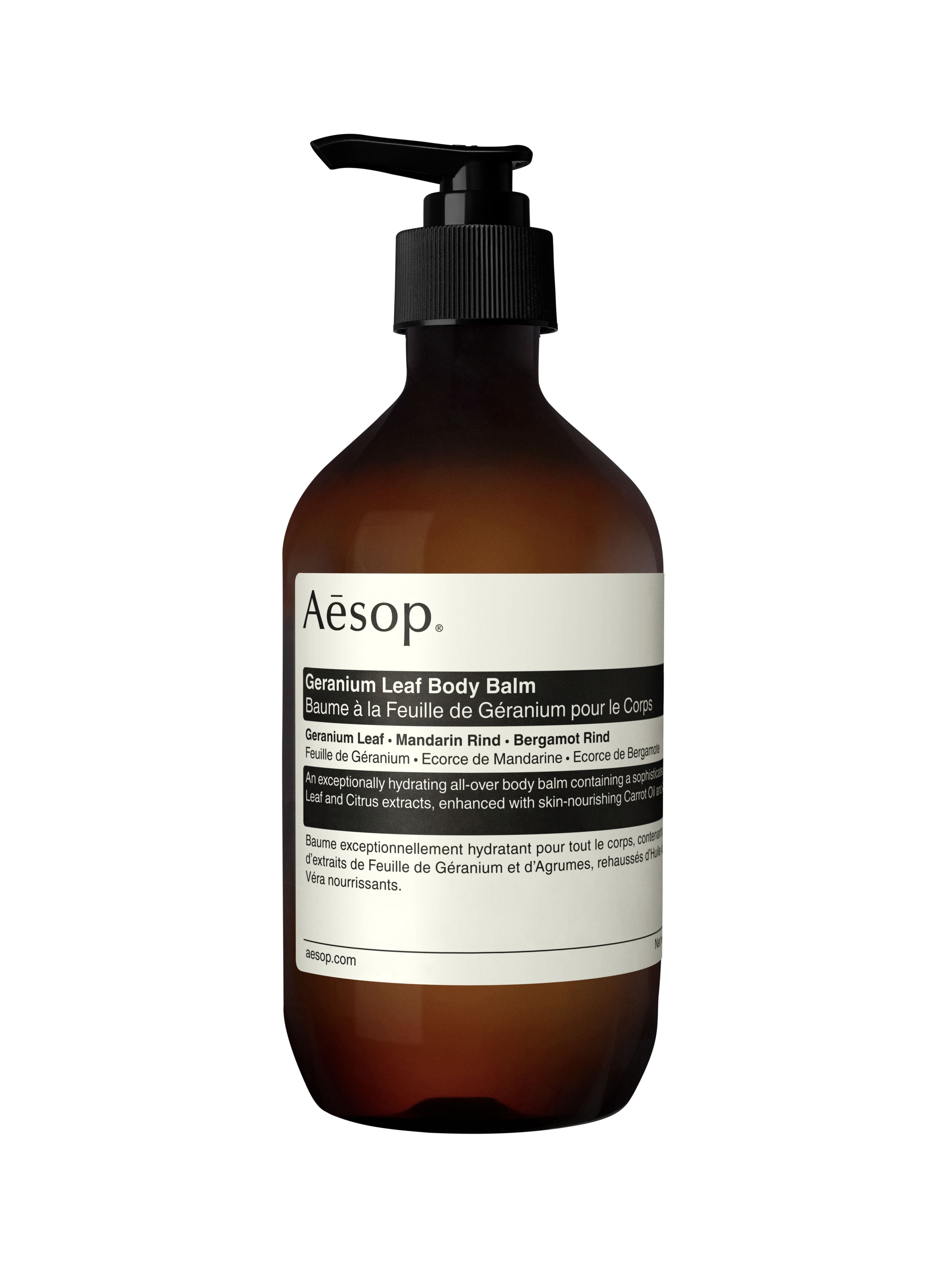 Balsam trupi AESOP me gjethe gërmaniumi