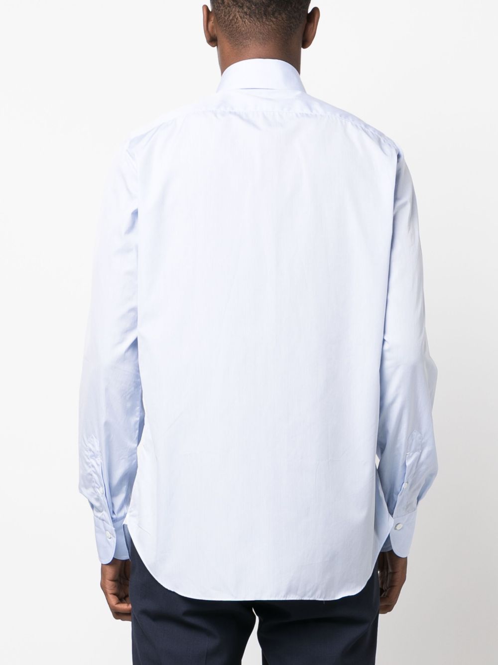 FINAMORE 1925 NAPOLI Shirt Clear Blue