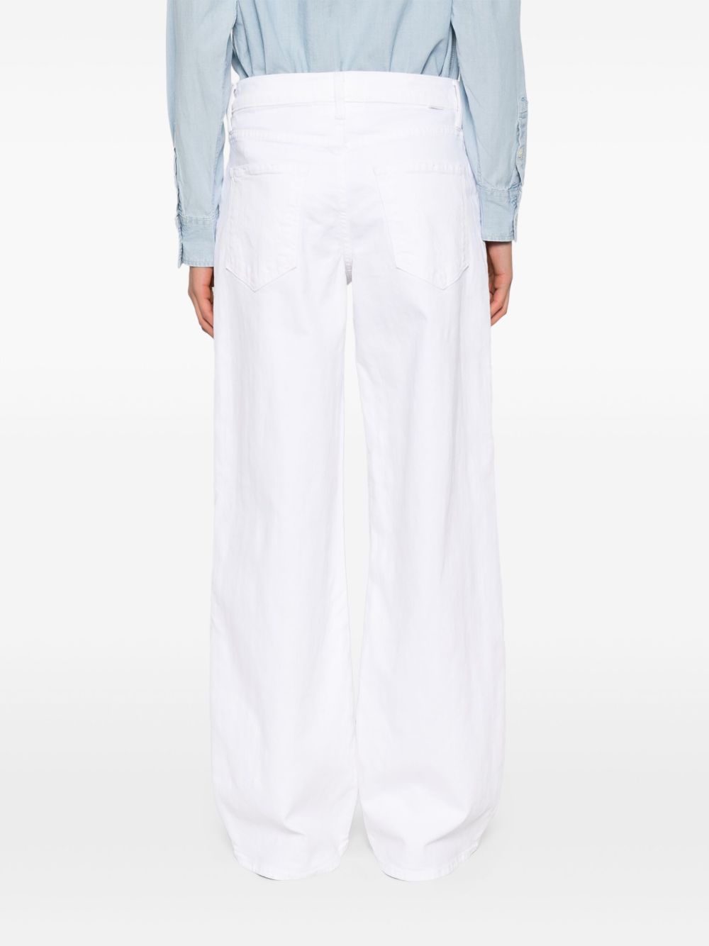 Mother Jeans White