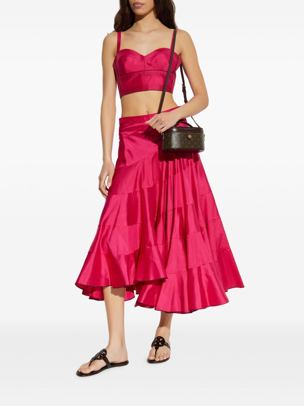 Tory Burch Bluzë në Ngjyrë Fuksia