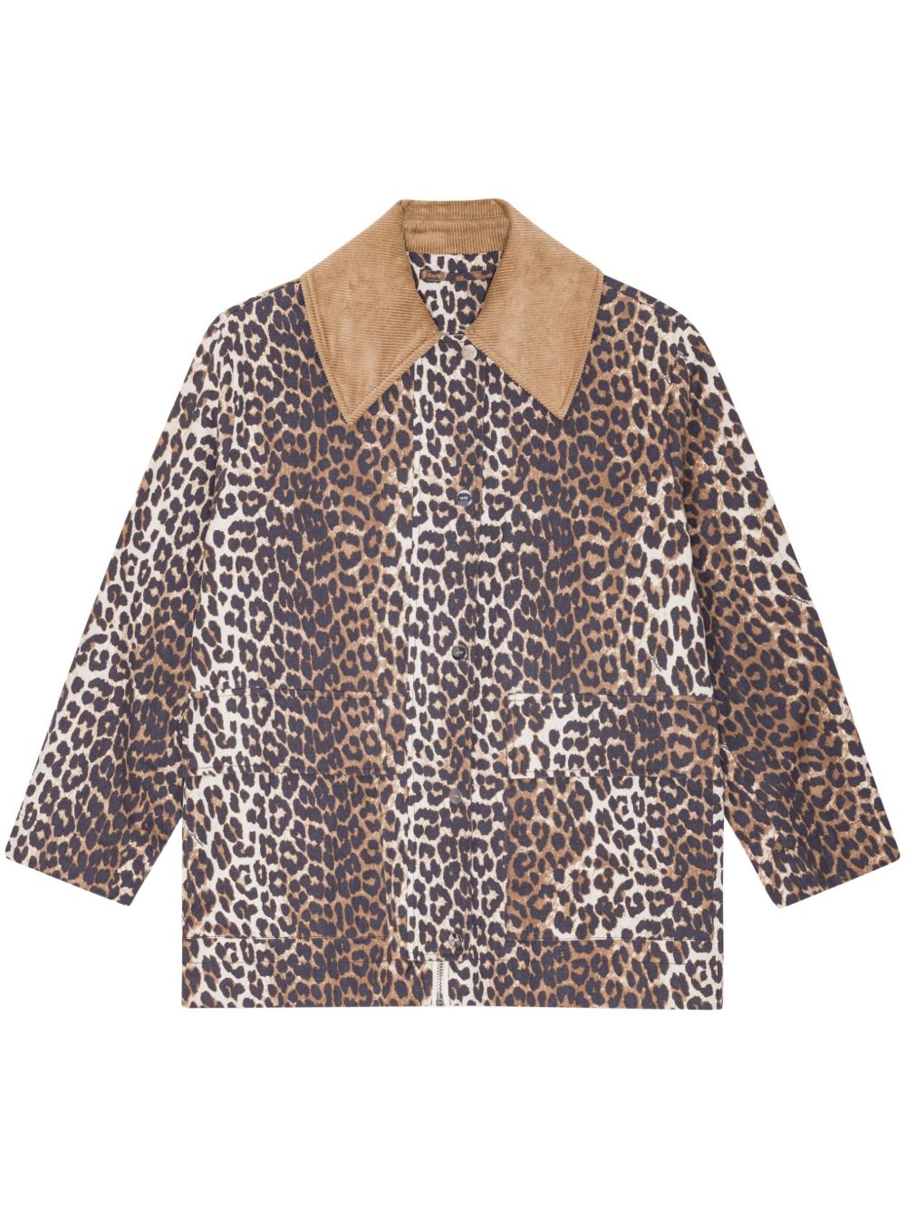 GANNI Jacket Brown