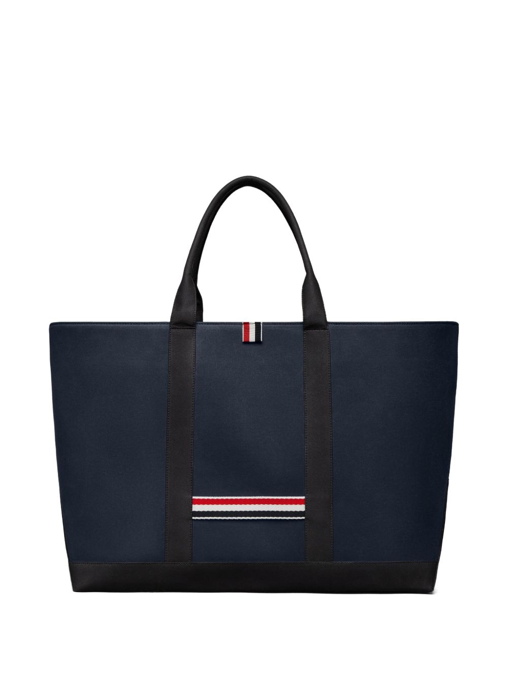 Thom Browne Çantë Tote me Hapje Mesatare dhe Vezhgues me Kordë