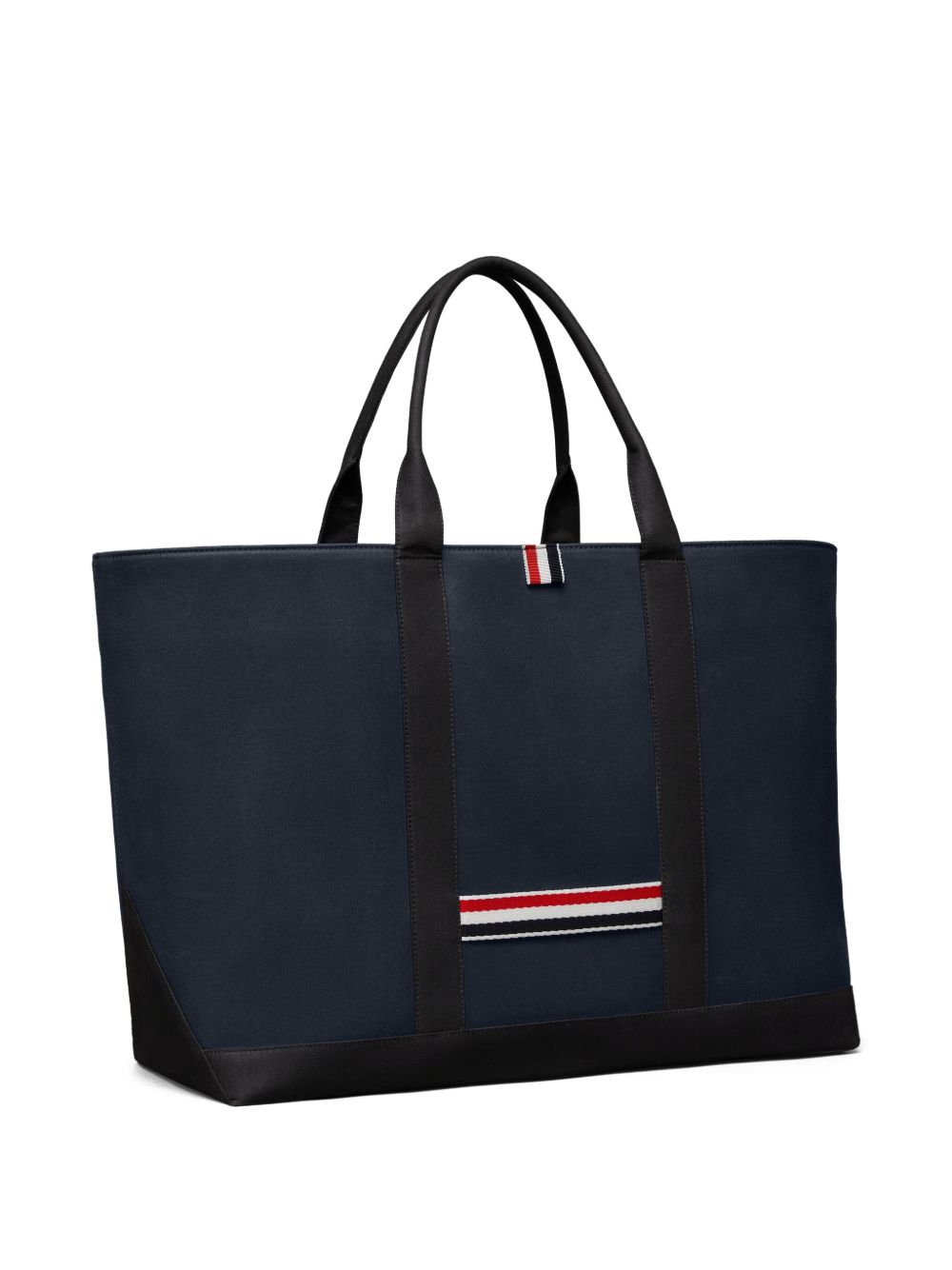 Thom Browne Çantë Tote me Hapje Mesatare dhe Vezhgues me Kordë