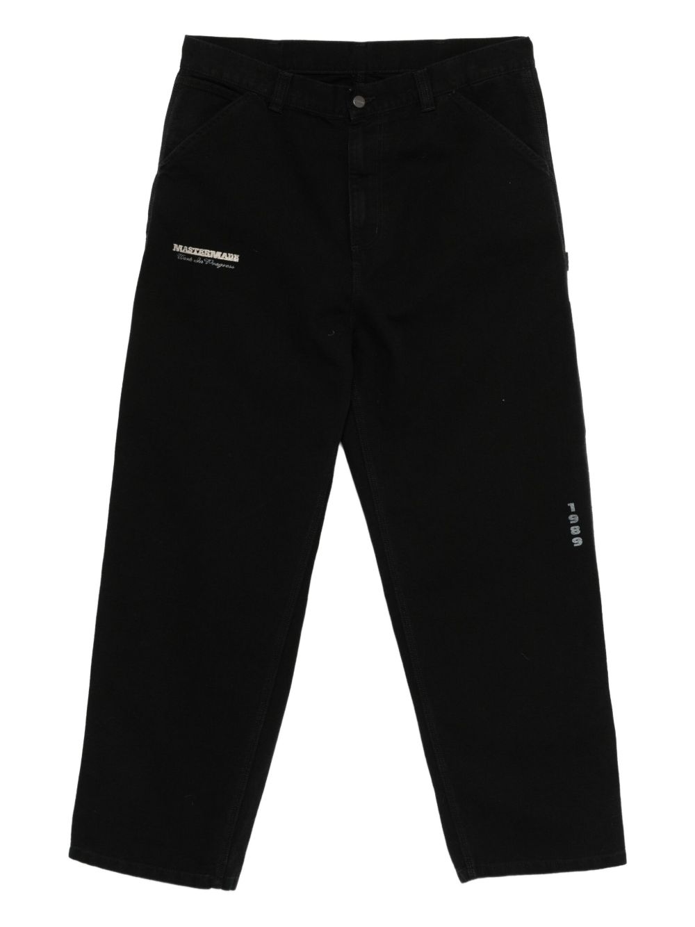 Pantallona CARHARTT WIP PRE në ngjyrë të zezë