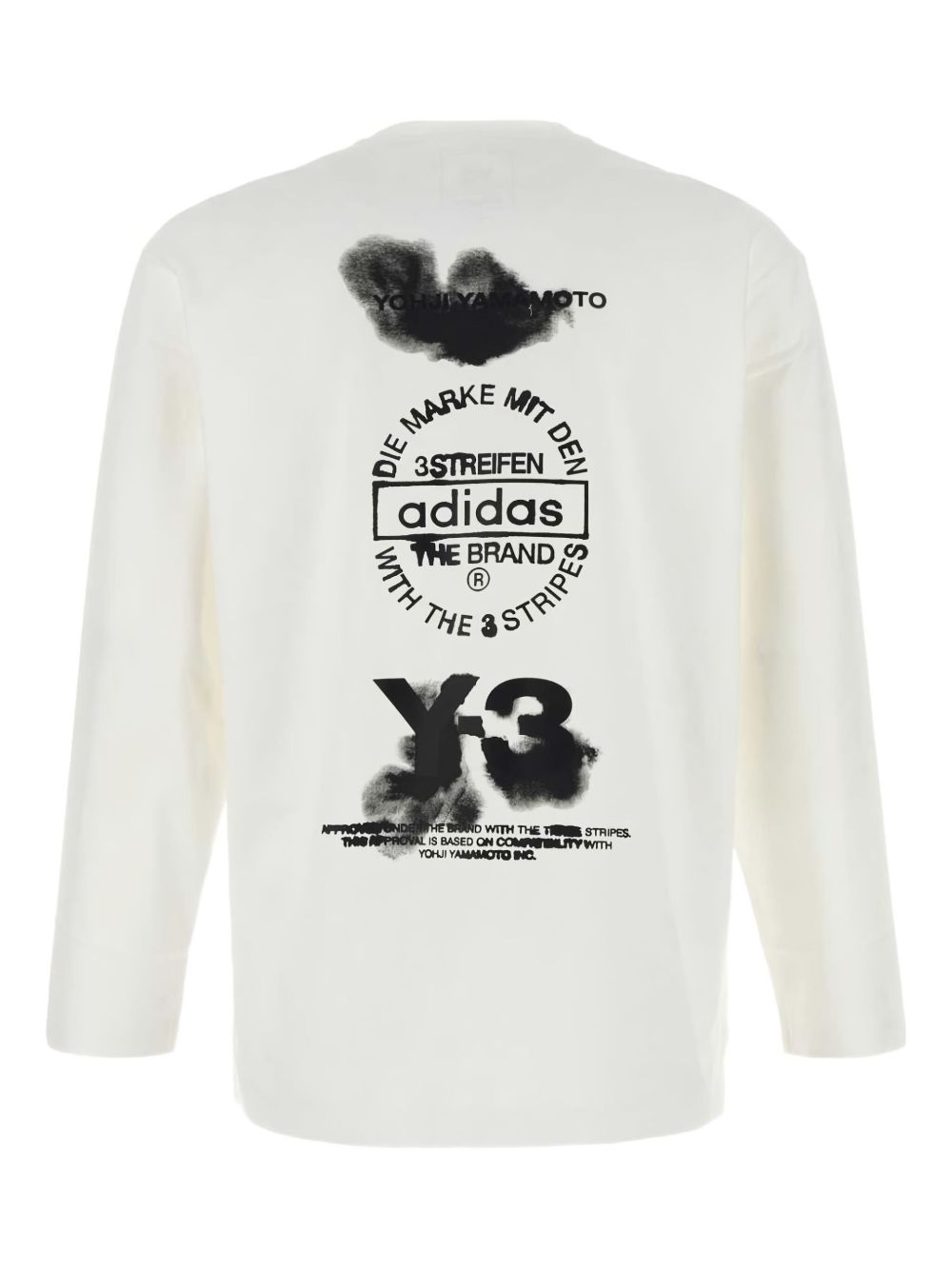 Y-3 Logo cotton t-shirt