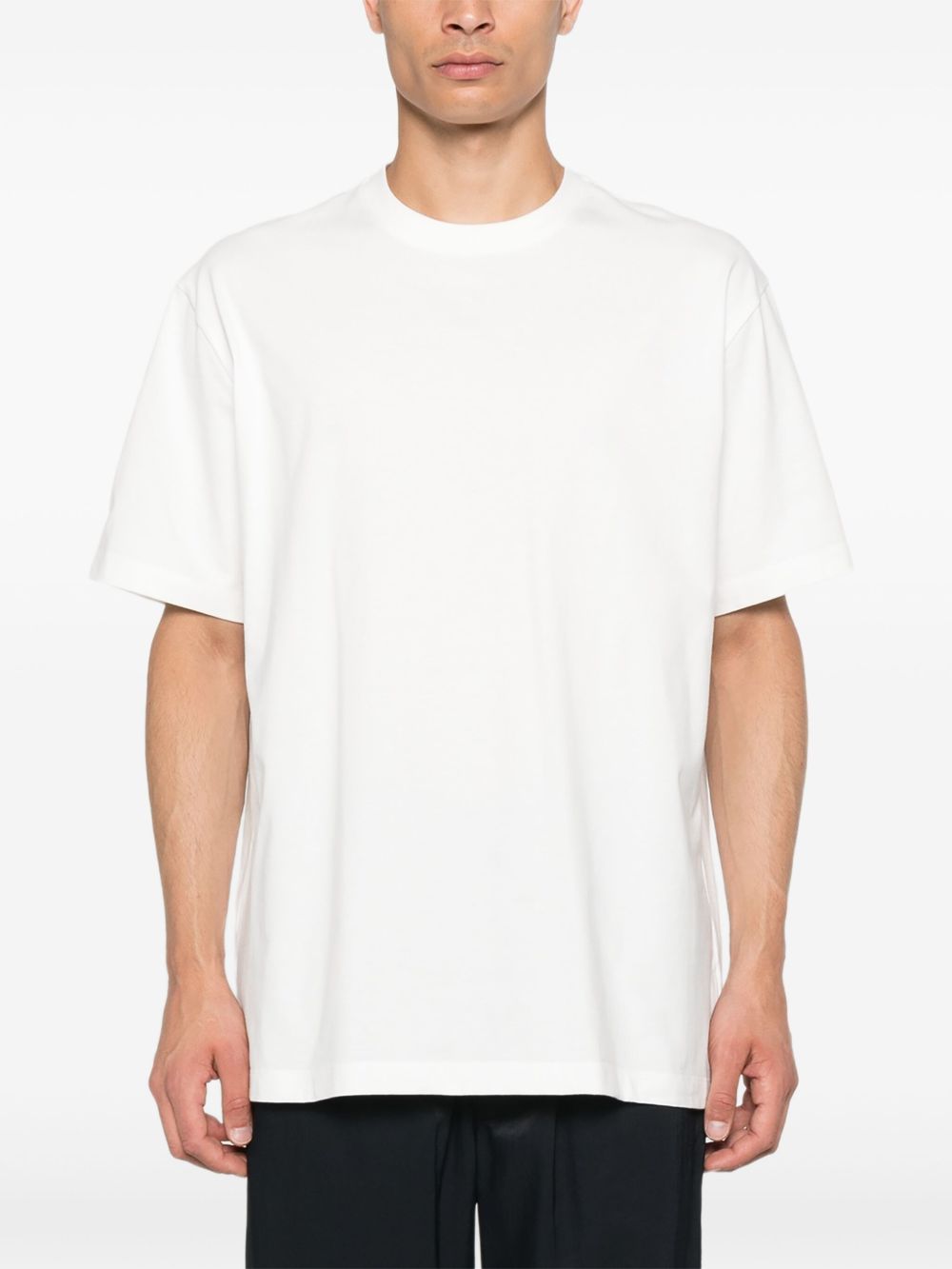 Y-3 Logo cotton t-shirt