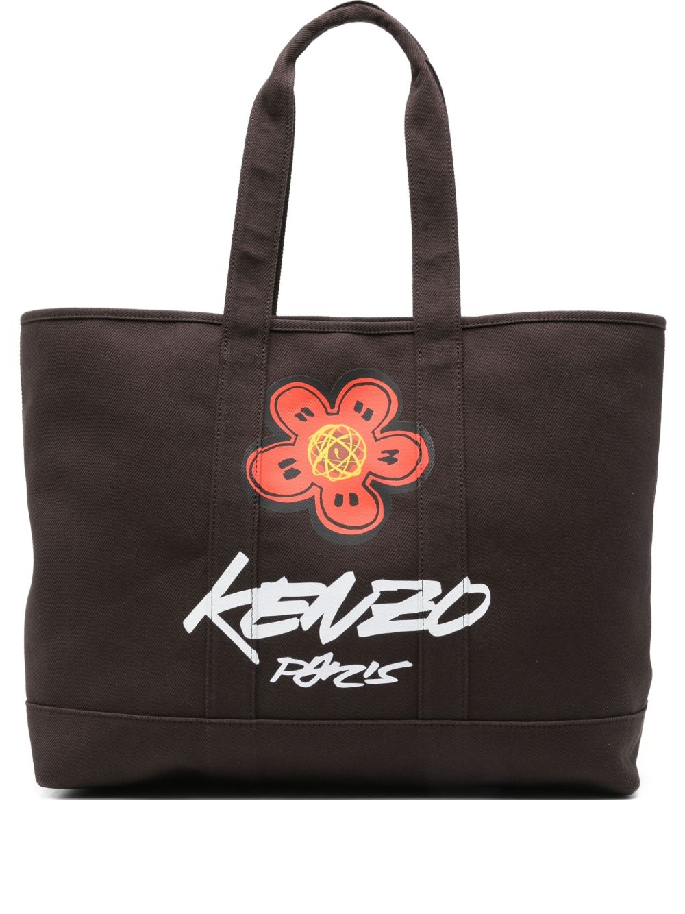 KENZO FUTURA Çantë e madhe tote Kenzo x Futura 2000' 'Kenzo Utility' prej kanavaci