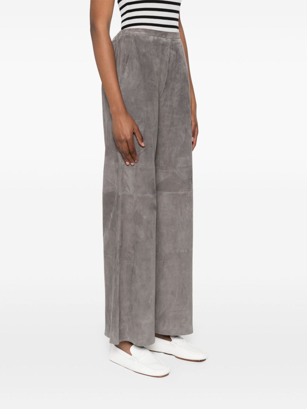 Pantallona Forte Forte në ngjyrë bezhë