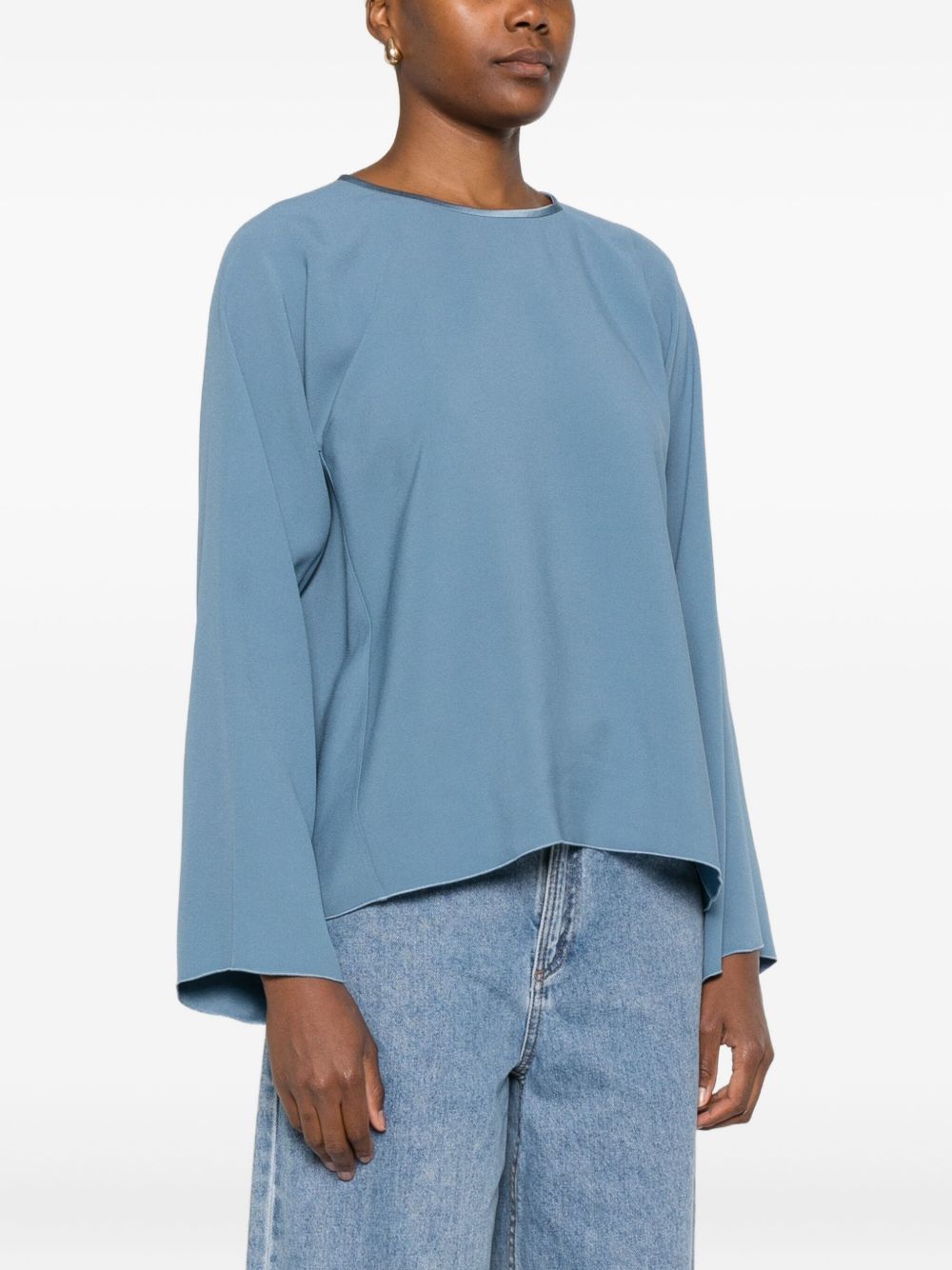 Forte Forte Top Blu i Qartë