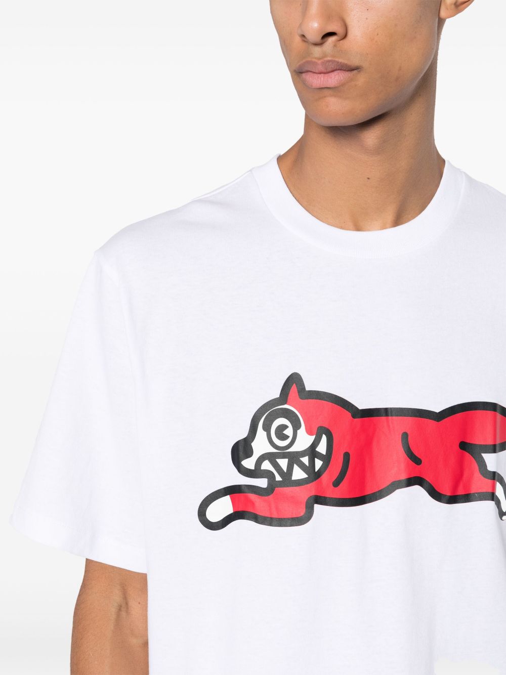 Icecream Running Dog cotton t-shirt