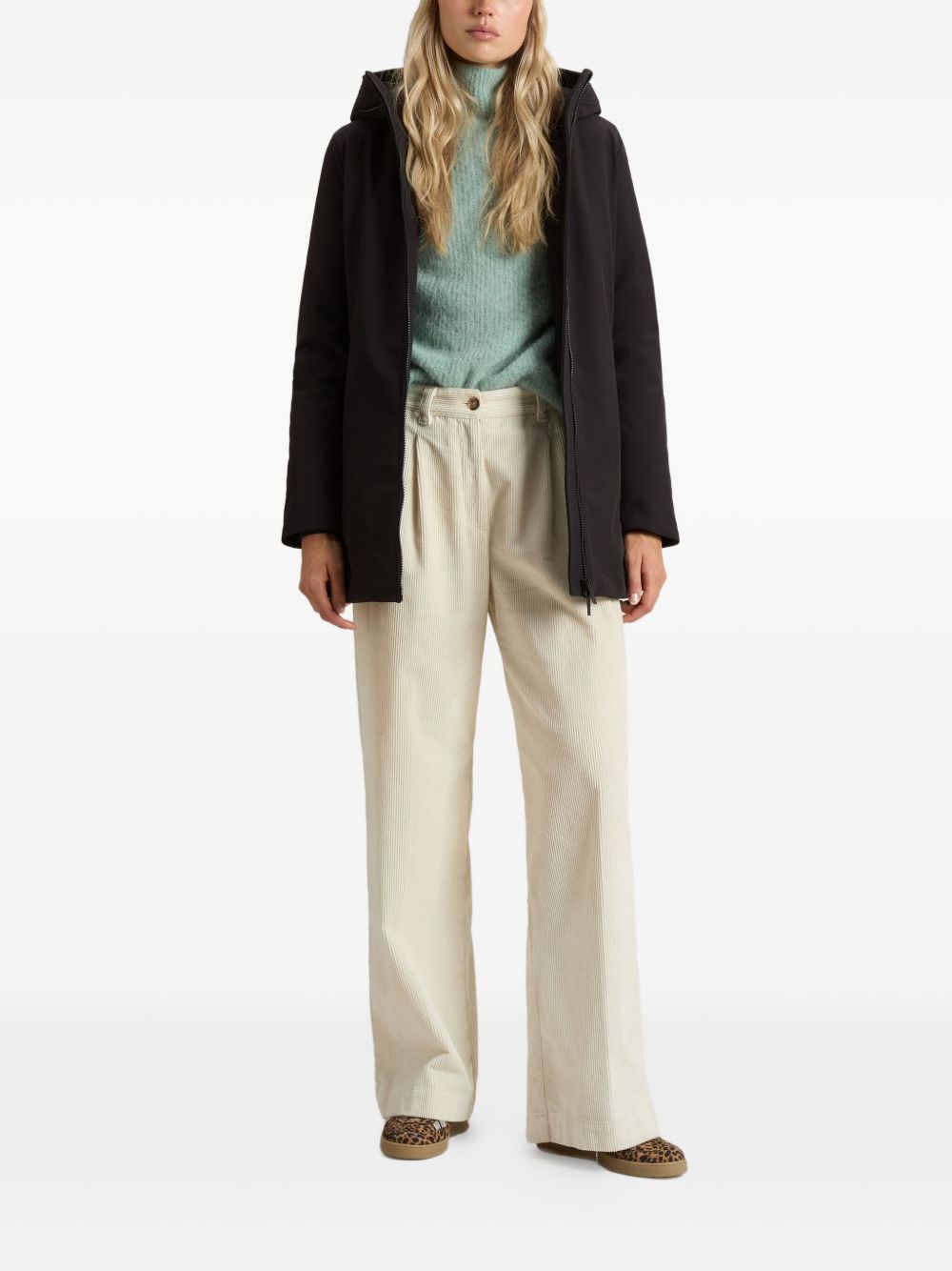 Woolrich Midi parka coat