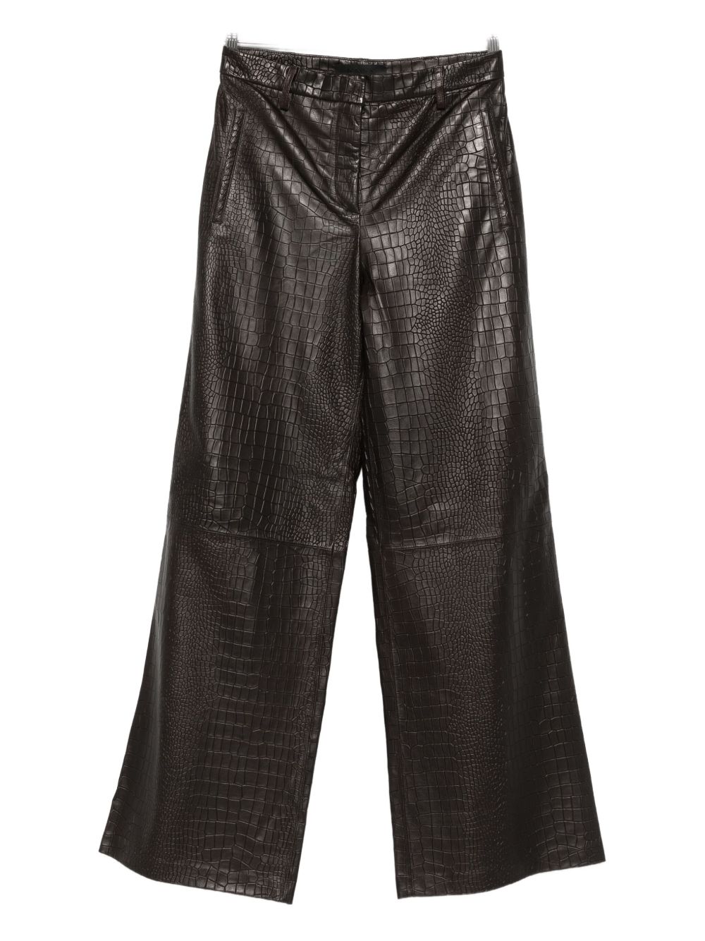 Enes Leather trousers