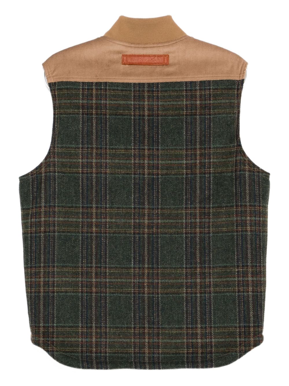 Junya Watanabe X Filson Leather panels vest