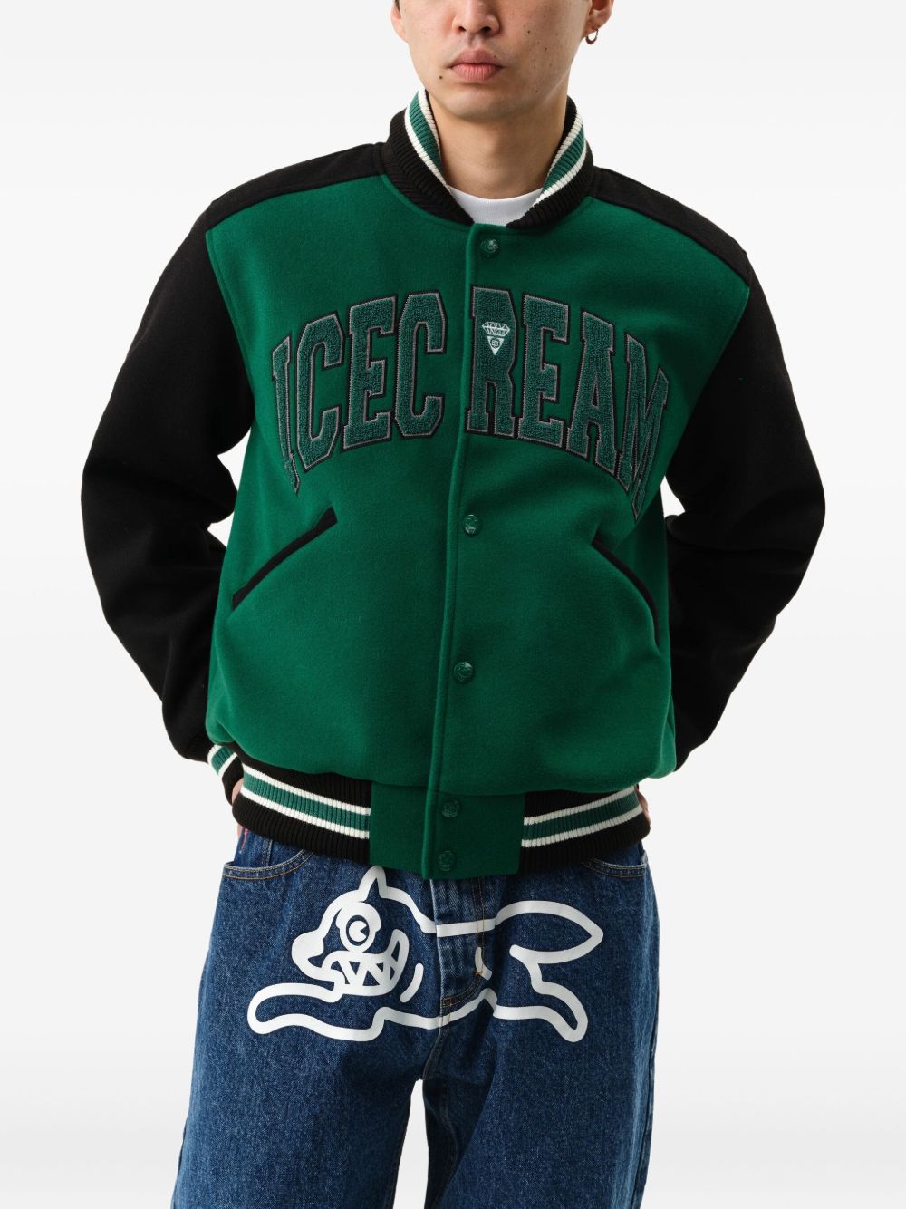 Icecream College Varsity jacket