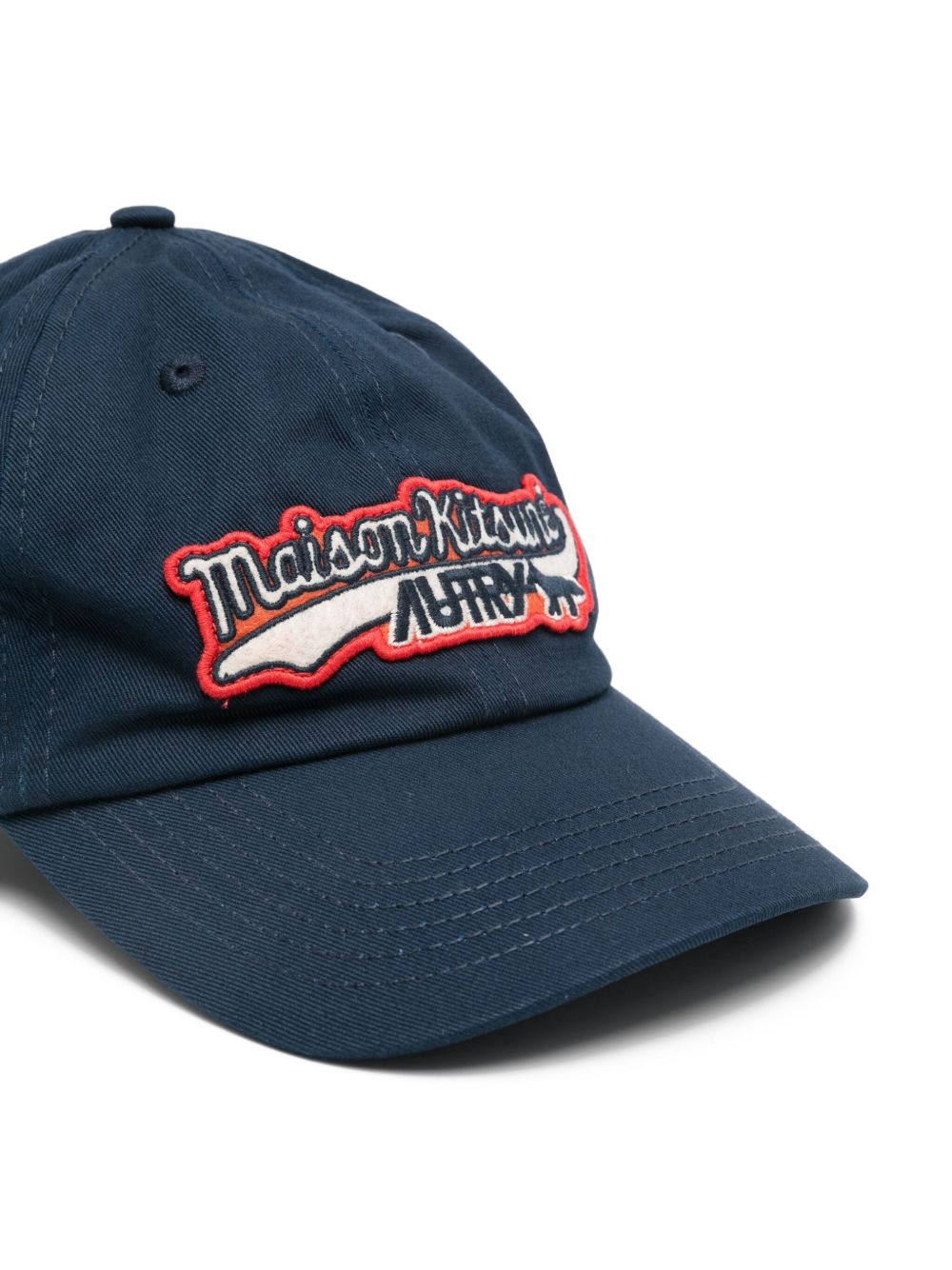 Autry X MAISON KITSUNE Autry X Maison Kitsuné Patch Baseball Cap