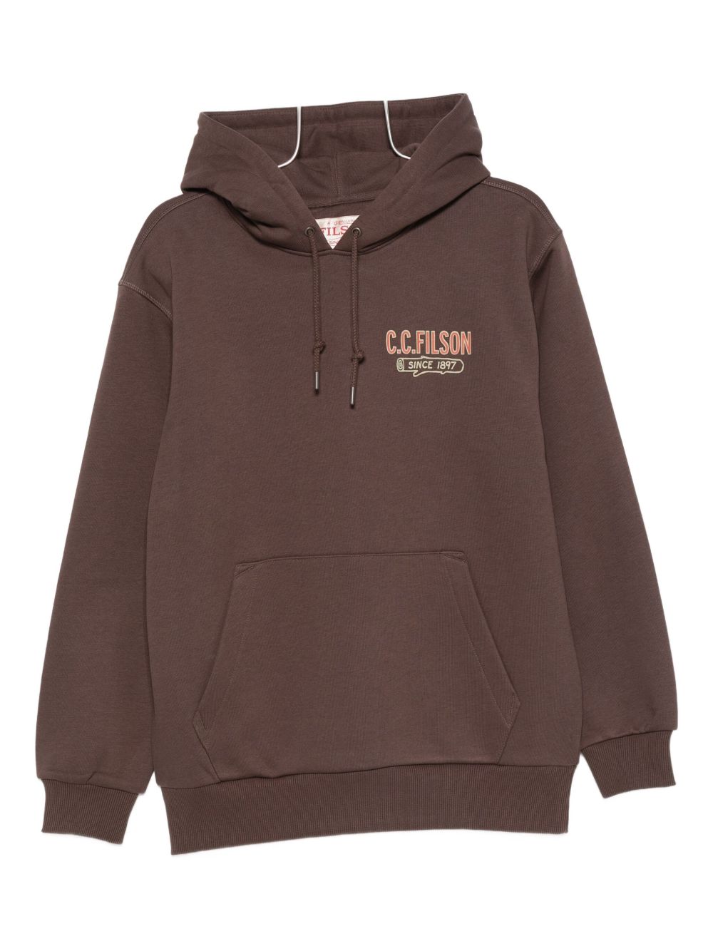 Filson Printed cotton hoodie