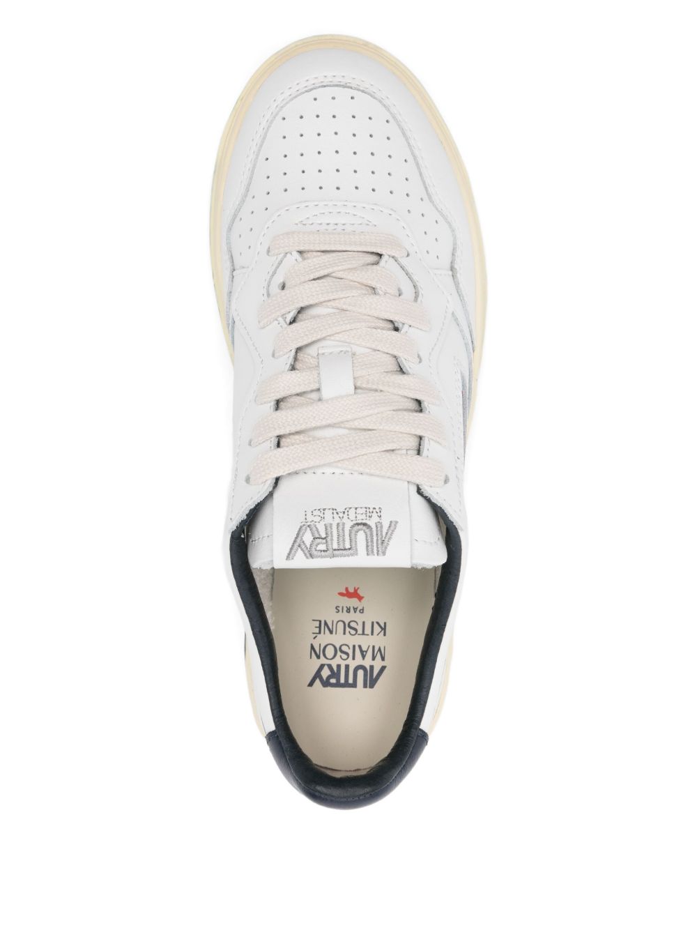 Autry X MAISON KITSUNE Autry x Maison Kitsuné Medalist Low Sneakers