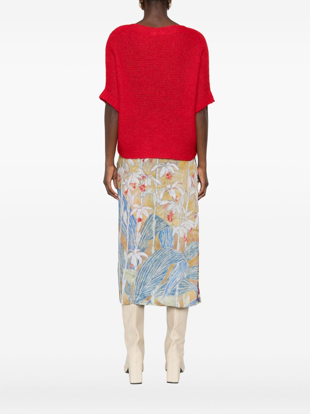 Pulovër TALKING WALLS e Kuqe