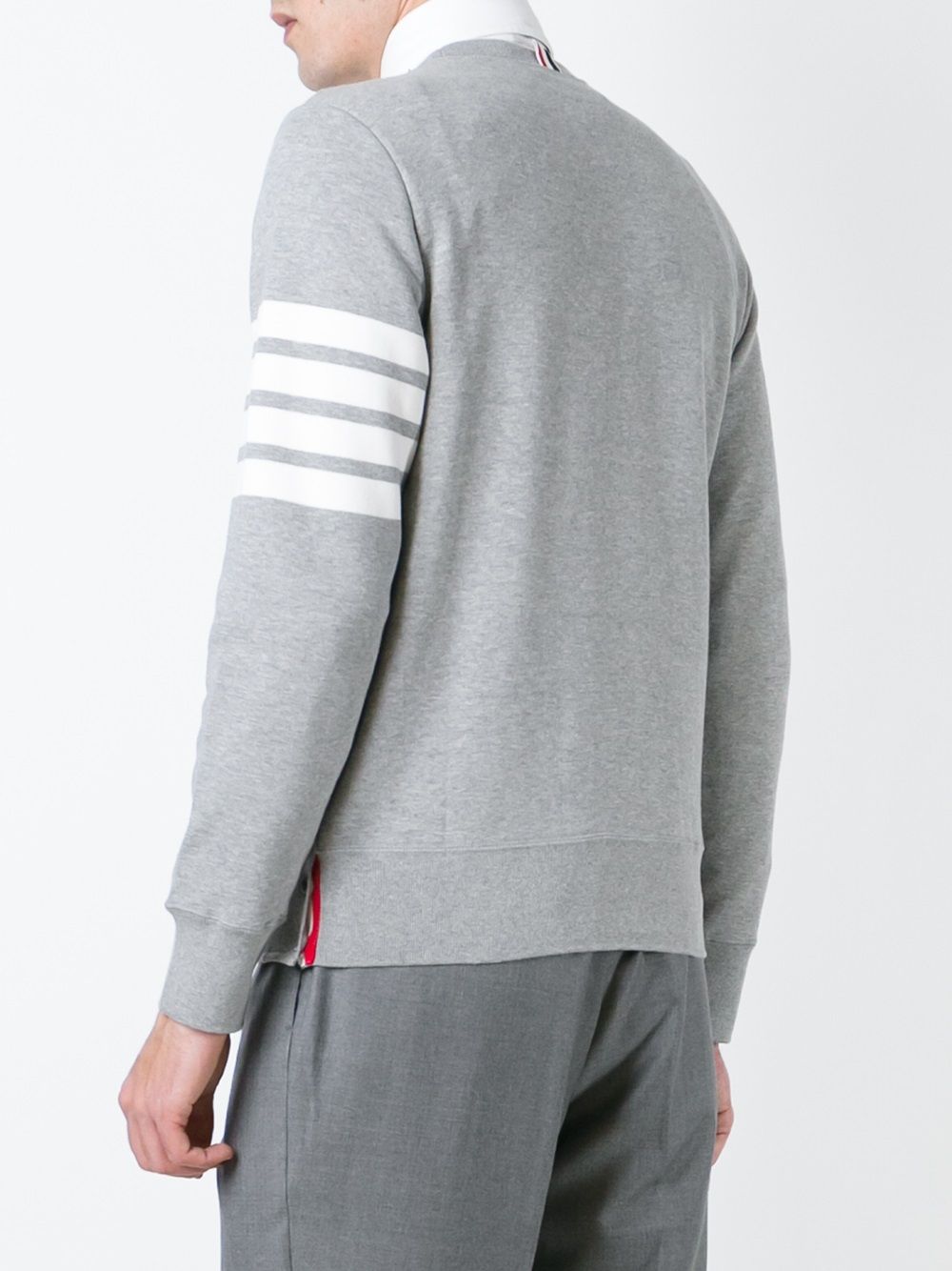 Thom Browne Relaxed fit Crafted in Japan Cotton crewneck sweatshirt