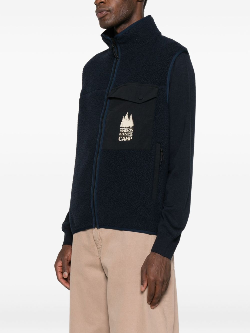 Maison Kitsuné Bluzë Me Gjakë Blu RYOVA