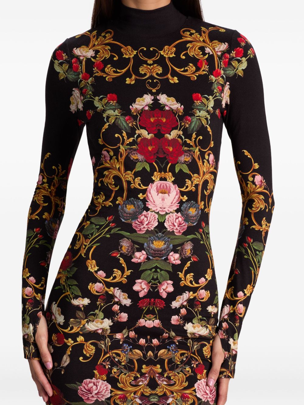 Fustan Alice + Olivia në Ngjyrë të Zezë