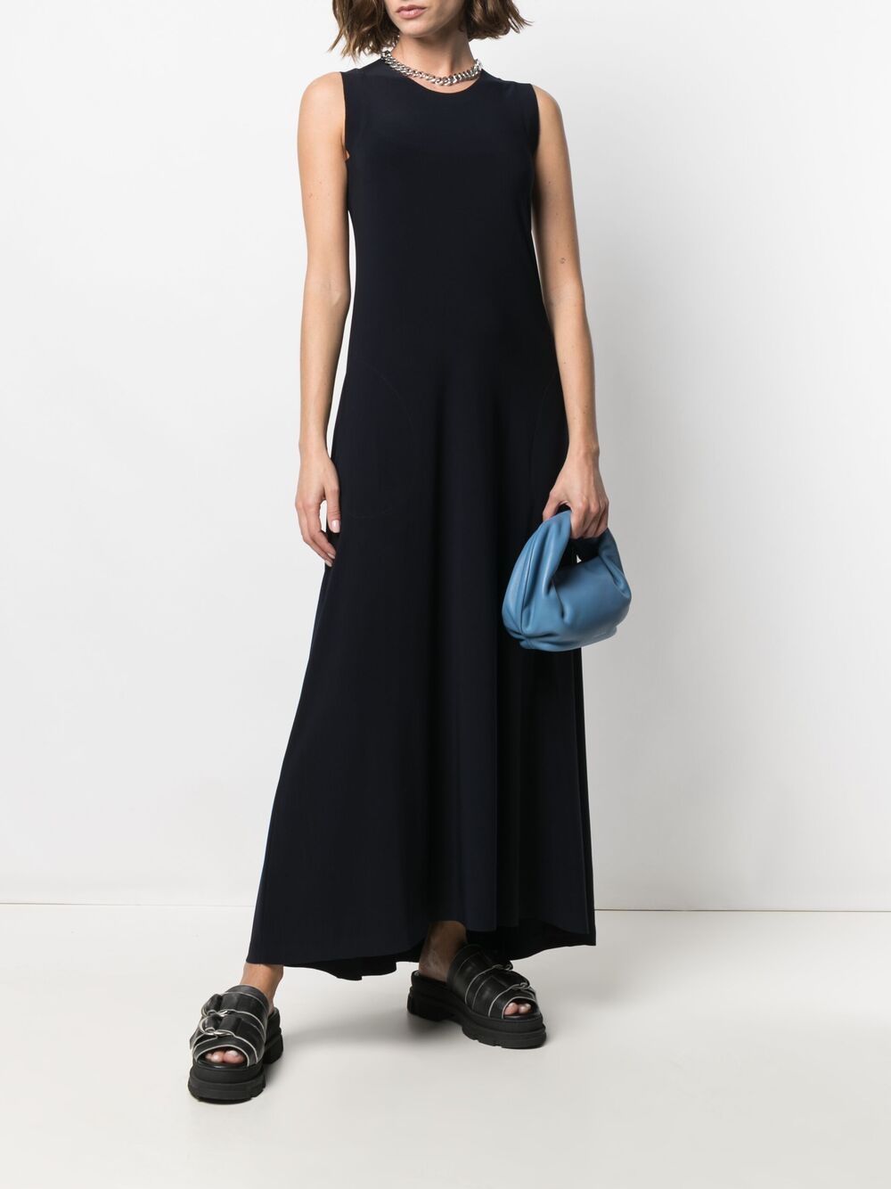 Norma Kamali Sleeveless long dress