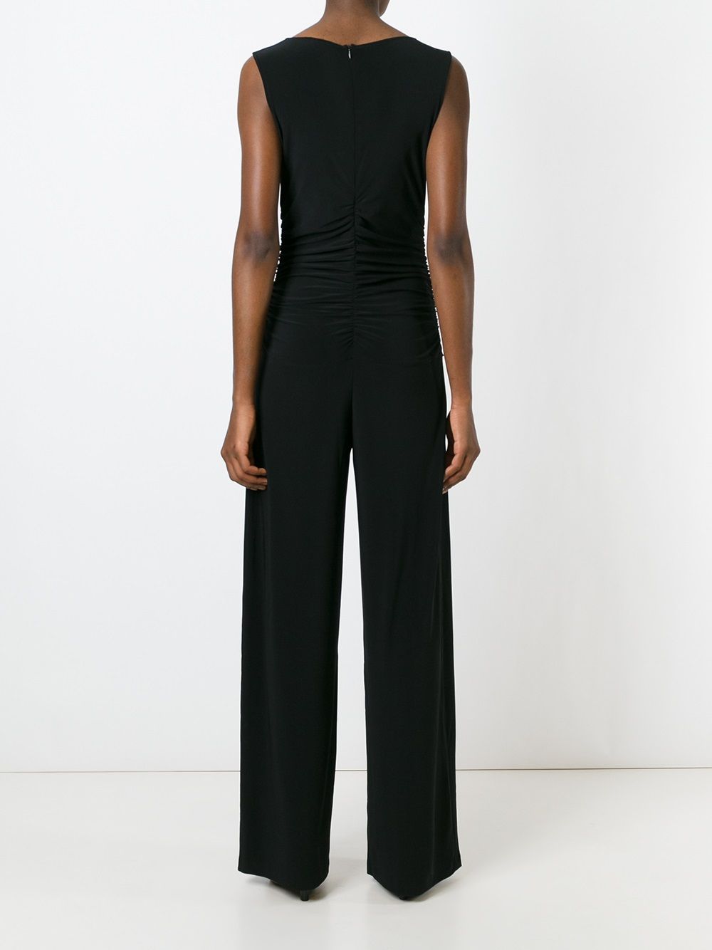 Norma Kamali Sleeveless crewneck jumpsuit