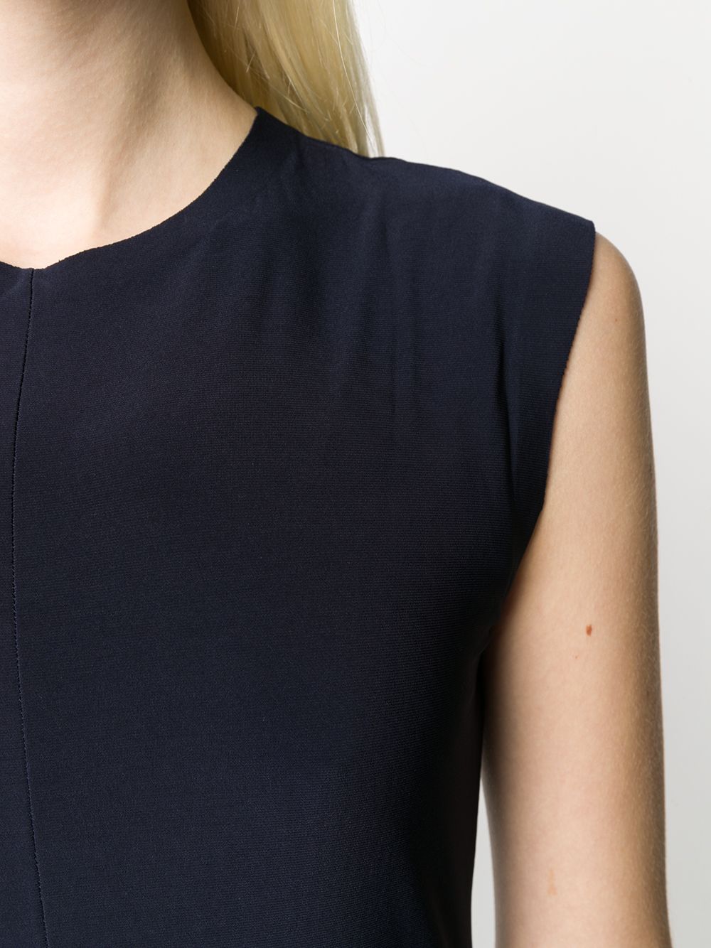 Fustan Norma Kamali Blu