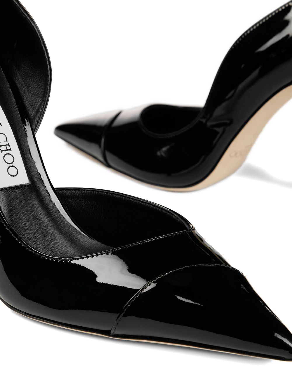 Jimmy Choo Brigitte 100 Patent Leather Pumps