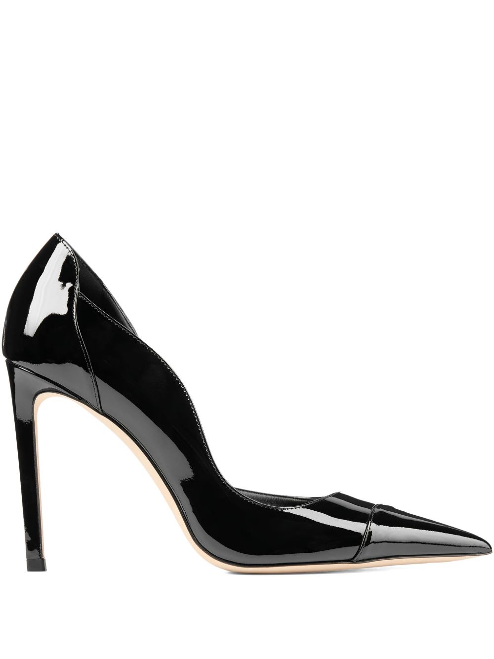 Jimmy Choo Brigitte 100 Patent Leather Pumps
