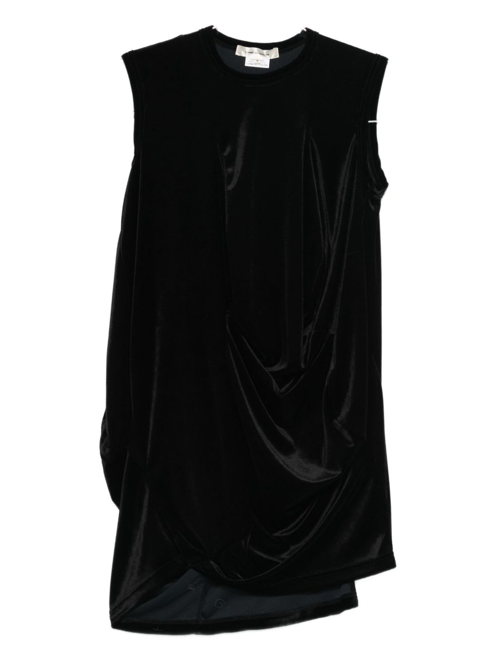 Comme Des Garcons Comme Des Garçons Draped Sleeveless Top