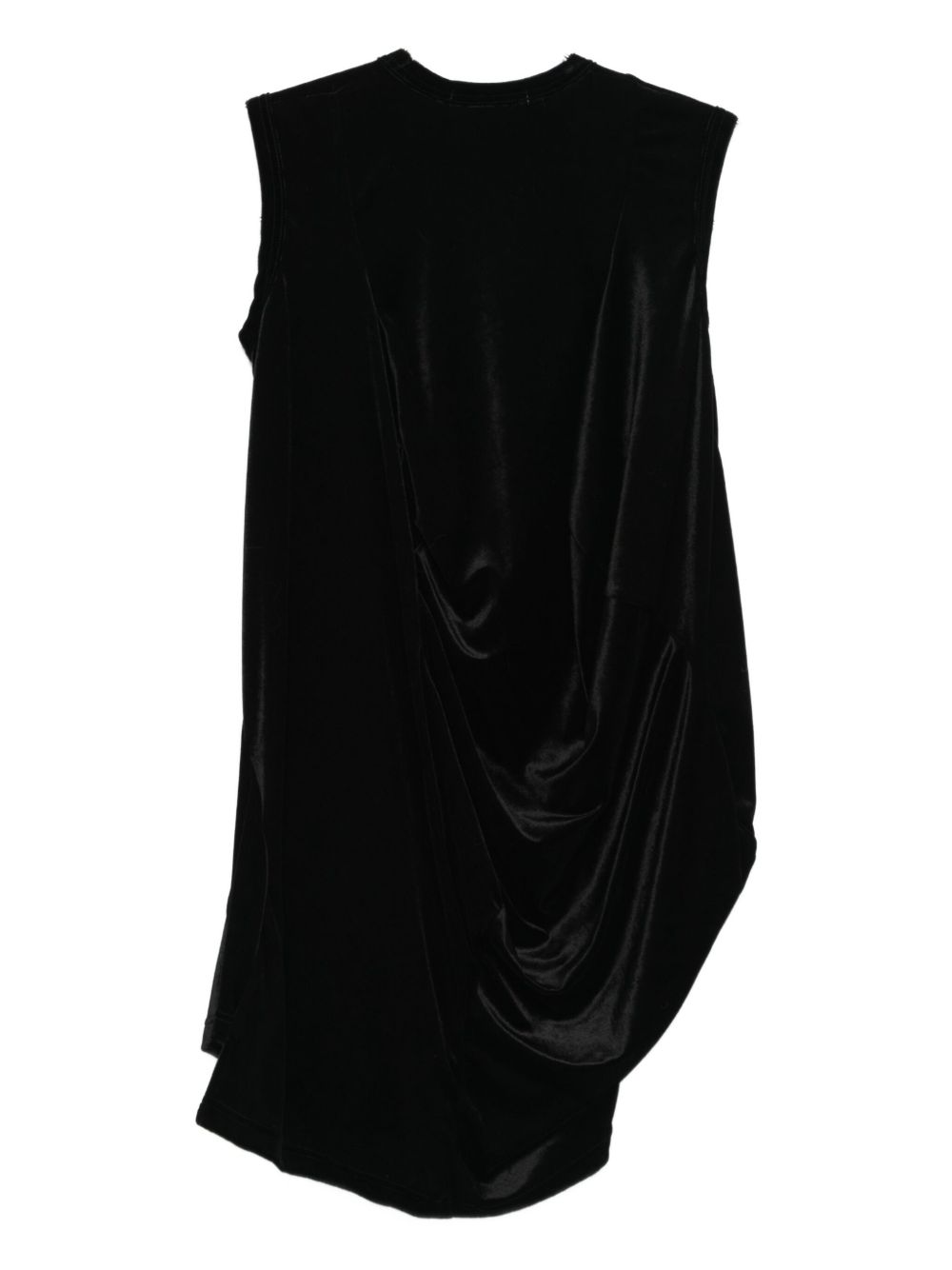 Comme Des Garcons Comme Des Garçons Draped Sleeveless Top
