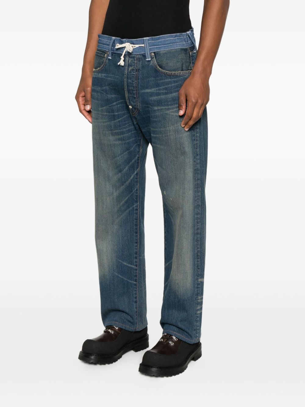 Pantallona Xhins Blu JUNYA WATANABE X LEVI'S