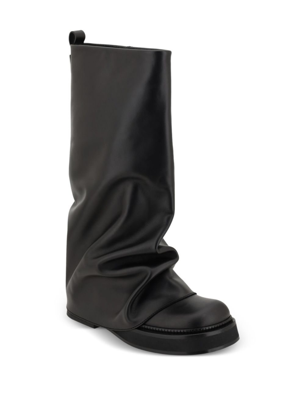The Attico ''Robin'' black combat boot